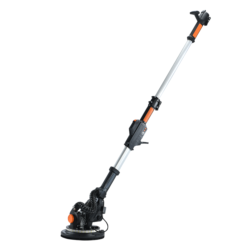 Lijadora de paneles de yeso liviana de 225 mm serie 21K2 con poste de extensión y pantalla digital